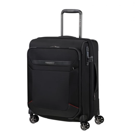 Samsonite Pro-DLX 6 Spinner 55cm Black Carry-On Luggage, 4-Wheel Rolling Suitcase Samsonite Pro-DLX 6 Spinner 55cm Black Carry-On Luggage, 4-Wheel Rolling Suitcase