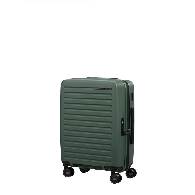 Samsonite Restackd Carry On Suitcase Expandable 55cm Sage Green Lightweight Durable Travel Luggage with Multiple Compartments and TSA Approved Lock 180 Characters - Samsonite