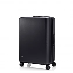 Samsonite Evoa Z 75cm Expandable Suitcase Black, Durable Travel Luggage