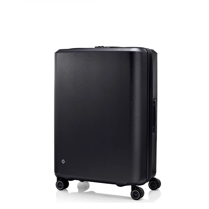 Samsonite Evoa Z 75cm Expandable Suitcase Black, Durable Travel Luggage - Samsonite