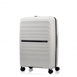 Samsonite Octolite Neo Suitcase 75cm Expandable Off White Lightweight Luggage