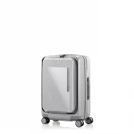 Samsonite Zipprix 20 Inch Expandable Spinner Suitcase Silver, Lightweight Luggage - Samsonite