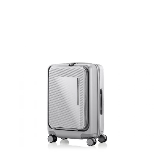 Samsonite Zipprix 20 Inch Expandable Spinner Suitcase Silver, Lightweight Luggage Samsonite Zipprix 20 Inch Expandable Spinner Suitcase Silver, Lightweight Luggage
