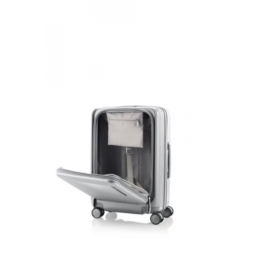 Samsonite Zipprix 20 Inch Expandable Spinner Suitcase Silver, Lightweight Luggage - Samsonite - Image 2