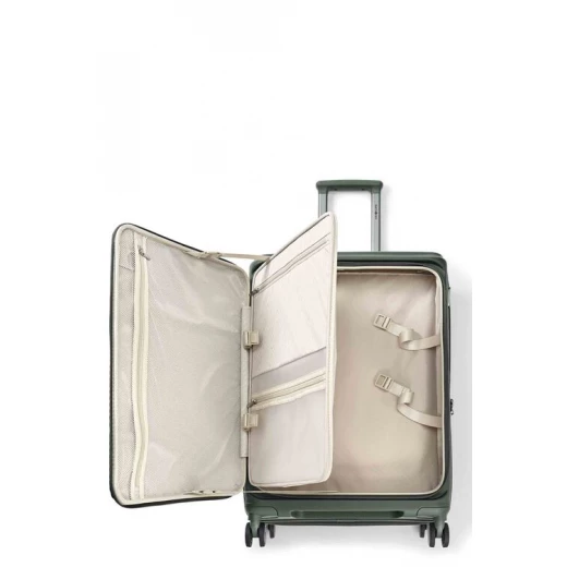 Samsonite Paralux HS Spinner 75cm Olive Green Expandable Luggage with Dual Access - Samsonite - Image 4