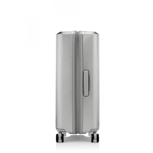 Samsonite EVOA Z Spinner 75/28 EXP Large Silver Hardside Expandable Luggage with Aero-Trac Wheels and TSA Lock - Samsonite - Image 5
