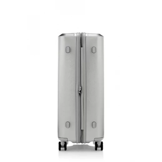 Samsonite EVOA Z Spinner 75/28 EXP Large Silver Hardside Expandable Luggage with Aero-Trac Wheels and TSA Lock - Samsonite - Image 6
