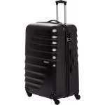 American Tourister Preston Hardside Spinner Luggage Black 67 cm Medium - American Tourister