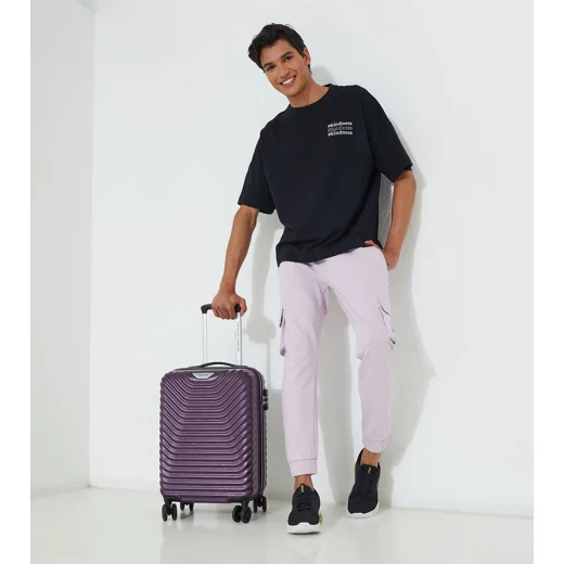 American Tourister SKY COVE Spinner 55 cm Luggage Trolley Bag Durable Travel Suitcase - Image 2
