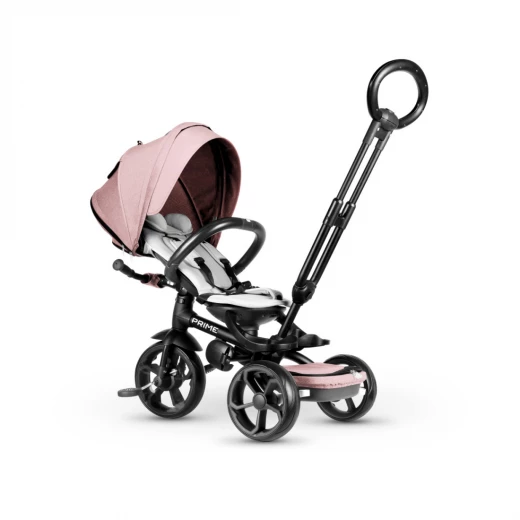 Qplay Milly Mally New Prime Pink 6-in-1 Tricycle for Toddlers, Adjustable, Rotating Seat - Qplay - Image 4