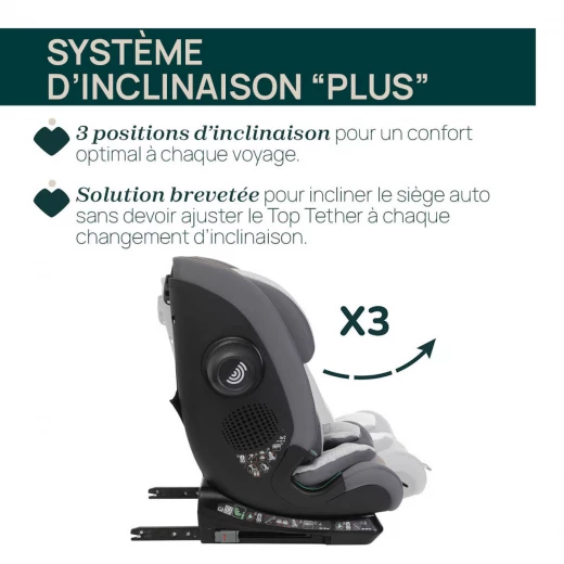 Chicco Seat&Go i-Size Car Seat Glam Grey 76-150cm, 15 Months to 12 Years - Chicco - Image 3