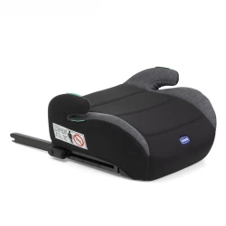 Chicco Quasar Fix i-Size Booster Seat Obsidian Black 125-150cm