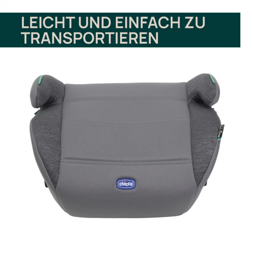 Chicco Quasar Fix i-Size Booster Seat Stone 125-150cm for 7-12 Years Old - Chicco - Image 5