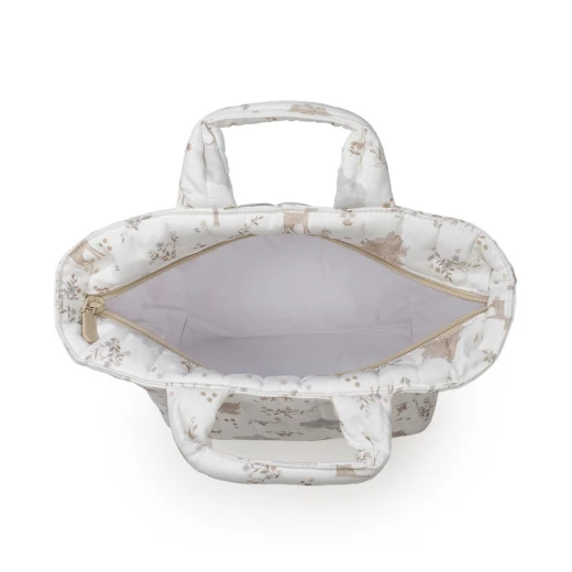 Pasito a Pasito Nara Baby Necessaire Bag Beige 100% Cotton for Baby Care - Pasito a Pasito - Image 4