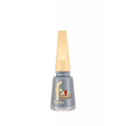 Flormar Nail Enamel 11ml Vintage Blue 572 High Pigment Nail Polish