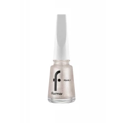 Flormar Pearly Nail Enamel PL473 Pearl Beige, Shimmering Finish, 11 ml