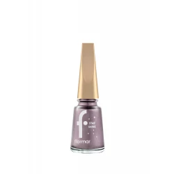 Flormar Star Shine Nail Enamel Lilac Sparkle 003 Metallic Finish 11ml