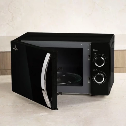 Berlinger Haus Matte Black 20L Microwave Oven Stainless Steel Interior - Image 8