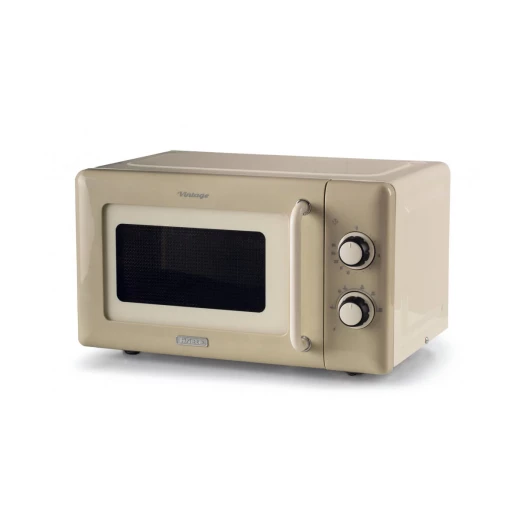 Ariete Vintage 20L Microwave Oven Beige Retro Design 800W for Heating and Defrosting Ariete Vintage 20L Microwave Oven Beige Retro Design 800W for Heating and Defrosting