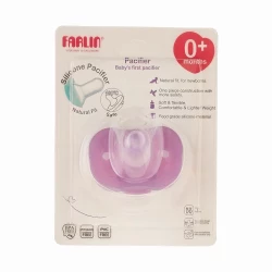 Farlin Silicone Pacifier for Newborns Multi Colors Natural Fit High Quality Silicone