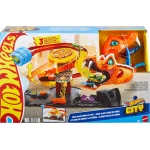 Hot Wheels City Pizza Slam Cobra Attack Track Set Kids Toy Interactive Play - Hot Wheels