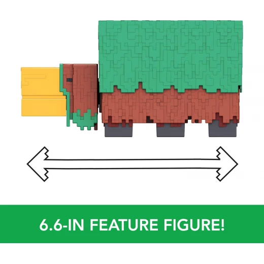 Mattel Minecraft Sniffer Action Figure, 3.25-inch Scale with Game-Accurate Sounds & Pixelated Design - Mattel - Image 3