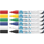 أقلام تحديد أكريليك Schneider Paint-It 310 - مجموعة محفظة 6 ألوان - شنايدر