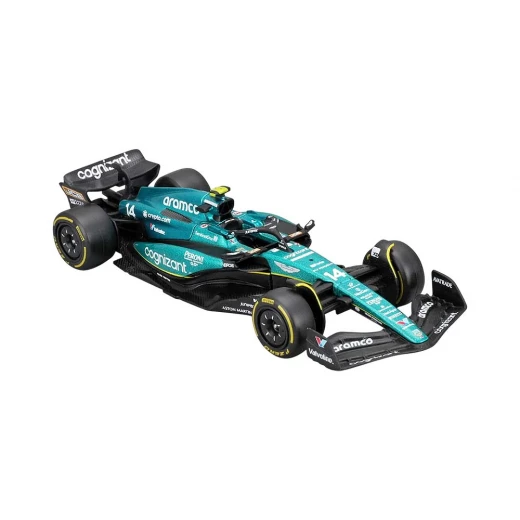 سيارة سباق بوراغو أستون مارتن AMR23 F1 موديل 1:43 سيارة سباق بوراغو أستون مارتن AMR23 F1 موديل 1:43