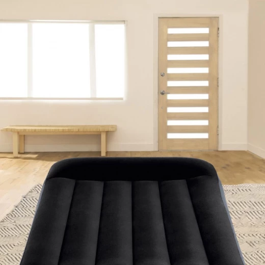 سرير هوائي Intex Dura-Beam Classic Rest مزدوج 191x99x25 سم - مريح ومتين - انتكس - Image 2
