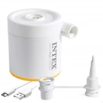 مضخة هواء Intex Quickfill USB150: صغيرة الحجم وقابلة للحمل لسهولة النفخ - انتكس