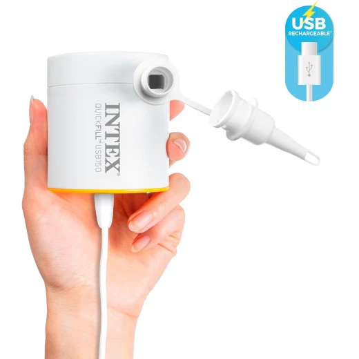 مضخة هواء Intex Quickfill USB150: صغيرة الحجم وقابلة للحمل لسهولة النفخ - انتكس - Image 5
