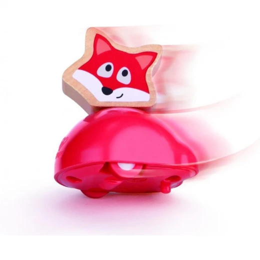 لعبة Hape Push Run Fox - لعبة طفل تعمل بالاحتكاك لعبة Hape Push Run Fox - لعبة طفل تعمل بالاحتكاك