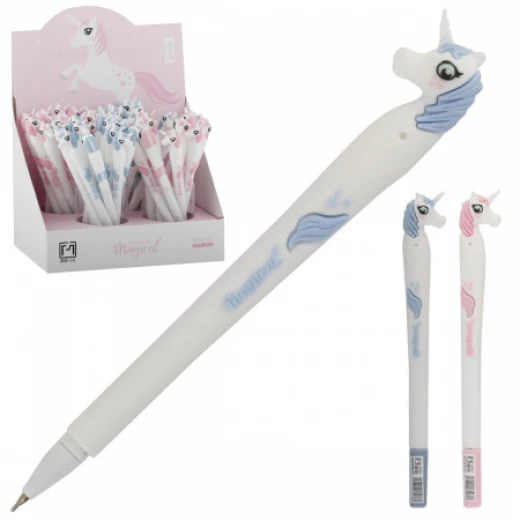 قلم حبر جاف للأطفال يونيكورن أزرق 0.7 ملم من كوكوس - لوازم مدرسية قلم حبر جاف للأطفال يونيكورن أزرق 0.7 ملم من كوكوس - لوازم مدرسية