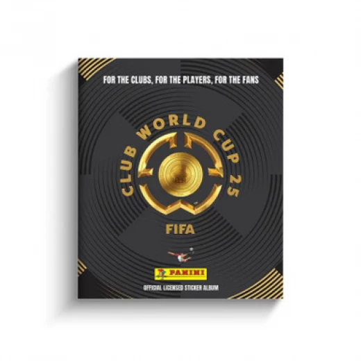ألبوم ملصقات كأس العالم للأندية 2025 من بانيني - إصدار قابل للتجميع ألبوم ملصقات كأس العالم للأندية 2025 من بانيني - إصدار قابل للتجميع