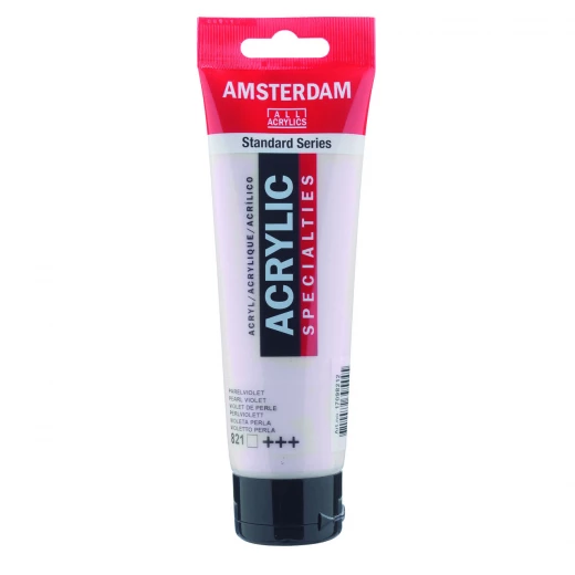 Amsterdam Acrylic Pearl Violet 120ml Tube - High Lightfastness Paint Amsterdam Acrylic Pearl Violet 120ml Tube - High Lightfastness Paint