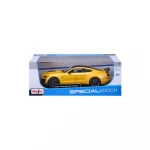 مايستو 2020 موستانج شيلبي GT500 مقياس 1:18 أصفر نموذج مصبوب - مايستو