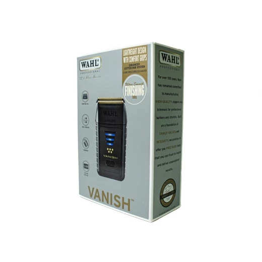 ماكينة حلاقة Wahl Vanish: ماكينة حلاقة كهربائية للرجال لاسلكية، حلاقة دقيقة، لمسة نهائية ناعمة، أسود - وال - Image 4