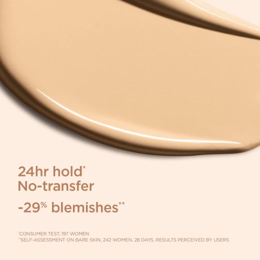 Clarins Skin Illusion Full Coverage Hydrating Matte Foundation for Blemish Control 30ml - Clarins - Image 4