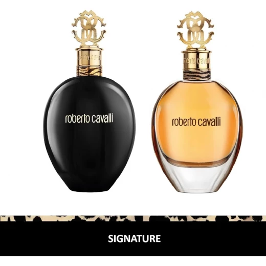 Roberto Cavalli Nero Assoluto Eau de Parfum 100ml for Women: Sophisticated Oriental Floral Fragrance, Evening Wear - Roberto Cavalli - Image 3