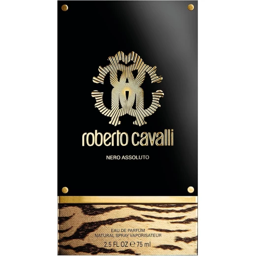 Roberto Cavalli Nero Assoluto Eau de Parfum 100ml for Women: Sophisticated Oriental Floral Fragrance, Evening Wear - Roberto Cavalli - Image 5