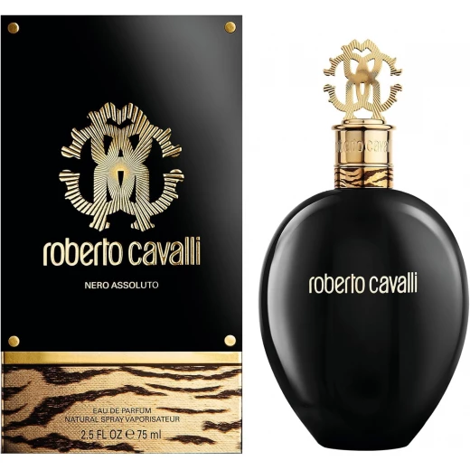 Roberto Cavalli Nero Assoluto Eau de Parfum 100ml for Women: Sophisticated Oriental Floral Fragrance, Evening Wear Roberto Cavalli Nero Assoluto Eau de Parfum 100ml for Women: Sophisticated Oriental Floral Fragrance, Evening Wear