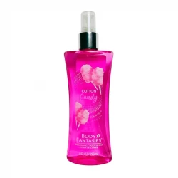 Body Fantasies Cotton Candy Fragrance Body Spray Sweet Playful Scent Refreshing Everyday Wear 8 oz