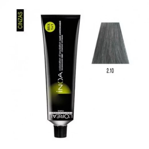 لوريال بروفيشنال باريس اينوا صبغة شعر دائمة 2.10 أشقر رمادي داكن خالية من الأمونيا لنتائج غنية ولامعة وتغطية الشيب لوريال بروفيشنال باريس اينوا صبغة شعر دائمة 2.10 أشقر رمادي داكن خالية من الأمونيا لنتائج غنية ولامعة وتغطية الشيب