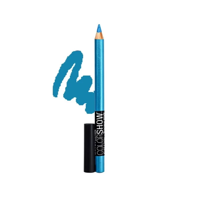 مايبيلين كولورشو كحل قلم 210 أسود بصبغة مكثفة وانزلاق ناعم لتعريف العين - Maybelline