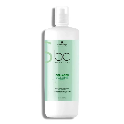 شامبو Schwarzkopf Professional BC Collagen Volume Boost للشعر الخفيف والناعم 1000 مل تنظيف لطيف وتعزيز الحجم شامبو Schwarzkopf Professional BC Collagen Volume Boost للشعر الخفيف والناعم 1000 مل تنظيف لطيف وتعزيز الحجم