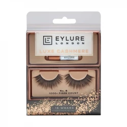 Eylure Luxe Cashmere No. 9 False Lashes for Enhanced Natural Fullness and Definition Perfect for Daytime Wear and Evening Glamour Blends Smoothly for a Polished Finish