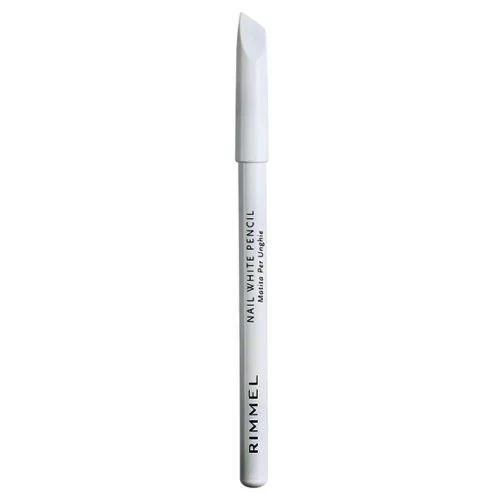 Rimmel White Nail Pencil for French Manicure Effect and Nail Tip Brightening - Rimmel