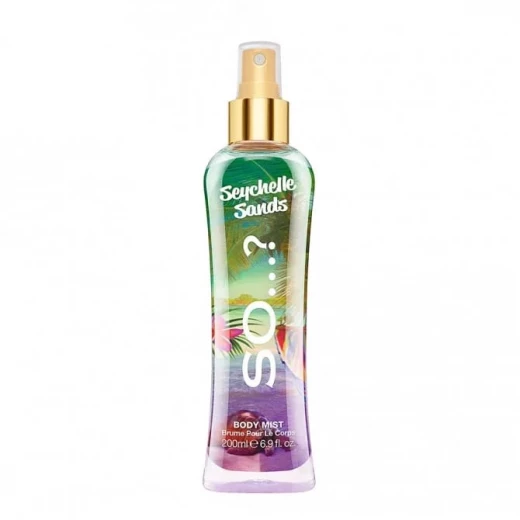 So Seychelles Sand Body Mist Refreshing Island Inspired Fragrance 200 ml So Seychelles Sand Body Mist Refreshing Island Inspired Fragrance 200 ml