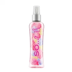 So Cotton Candy Body Mist 100ml Refreshing Sweet Fragrance for Everyday Wear