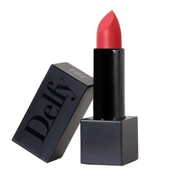 Delfy Lipstick Black Fuchsia Rosa Bold Elegant Lip Color Smooth Glide Comfortable Wear